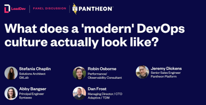 Pantheon LeadDev webinar